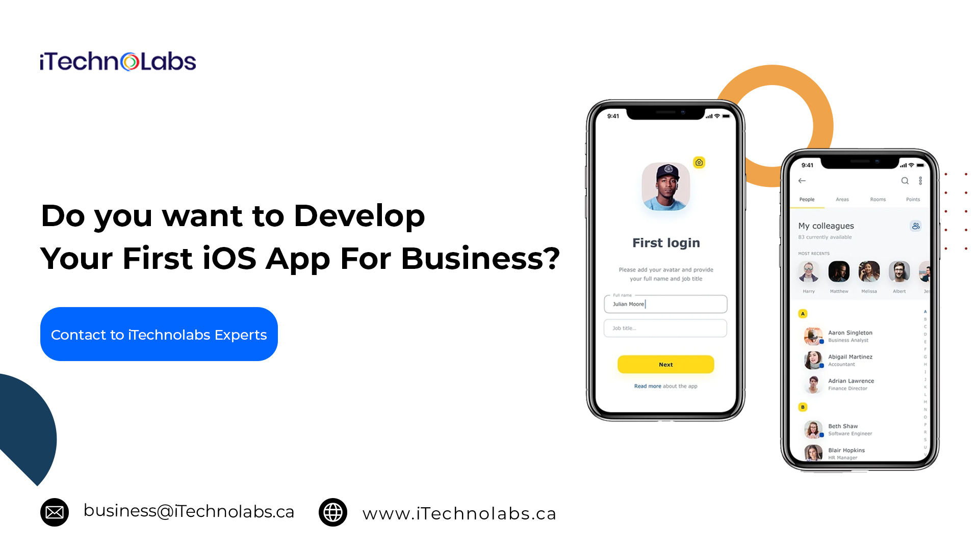 do you want to develop your first ios app for business itechnolabs
