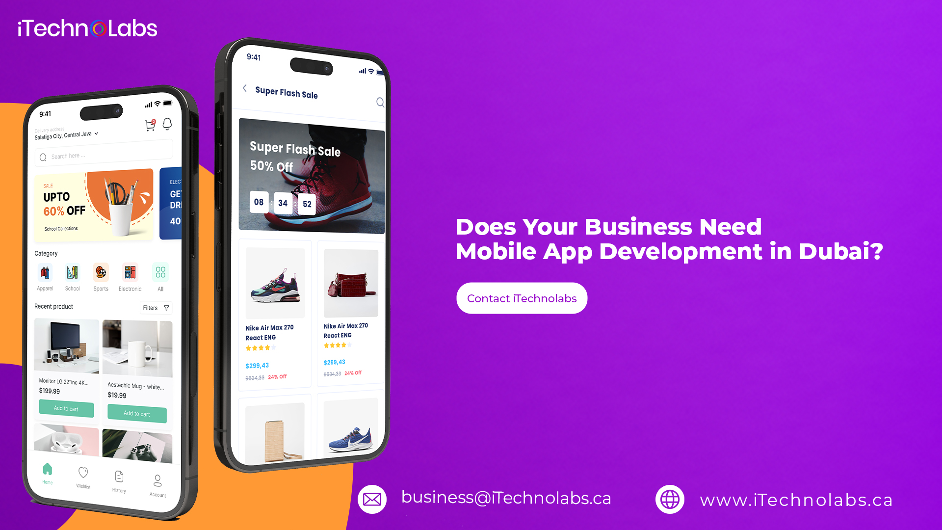 does your business need mobile app development in dubai itechnolabs