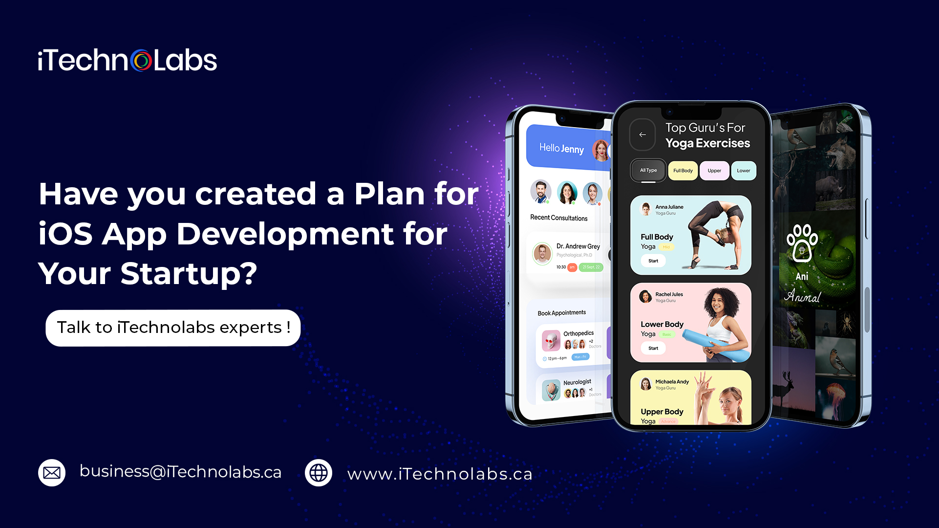 have you created a plan for ios app development for your startup itechnolabs