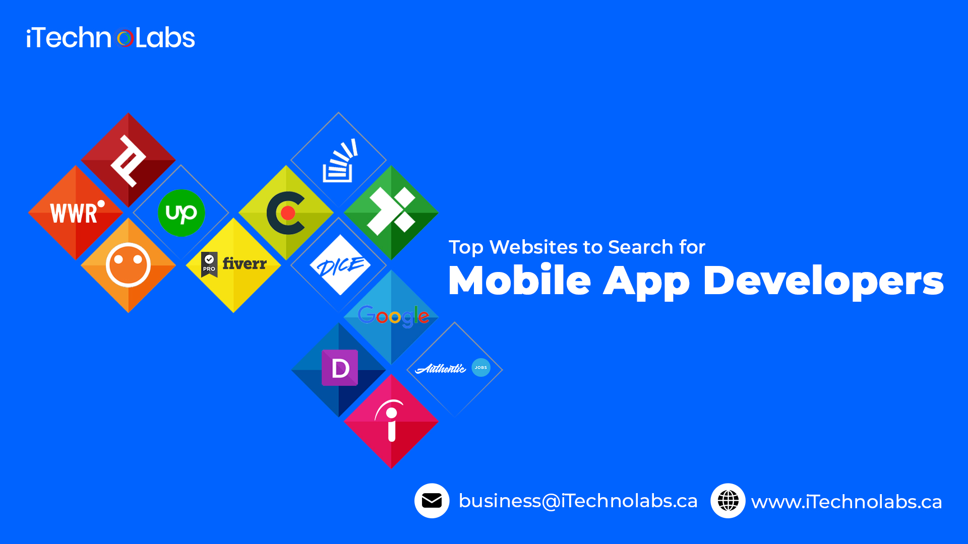 top websites to search for mobile app developers itechnolabs