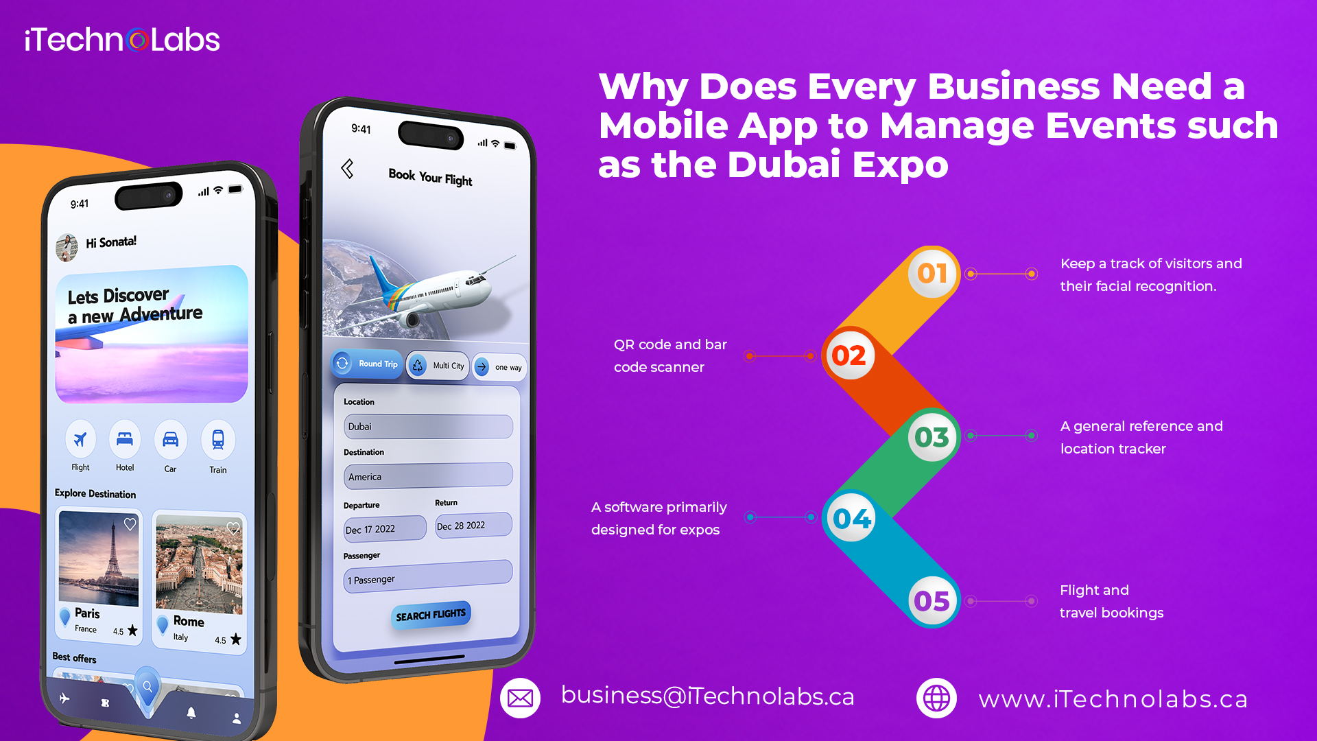 why does every business need a mobile app to manage events such as the dubai expo itechnolabs