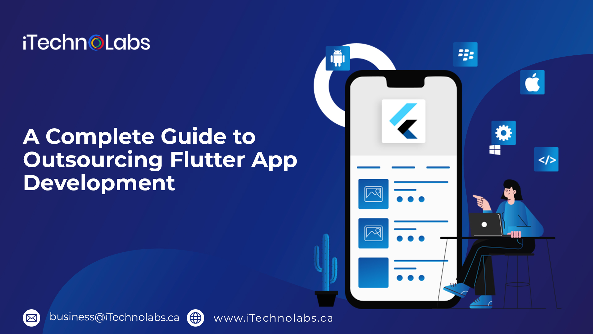 a complete guide to outsourcing flutter app development itechnolabs 