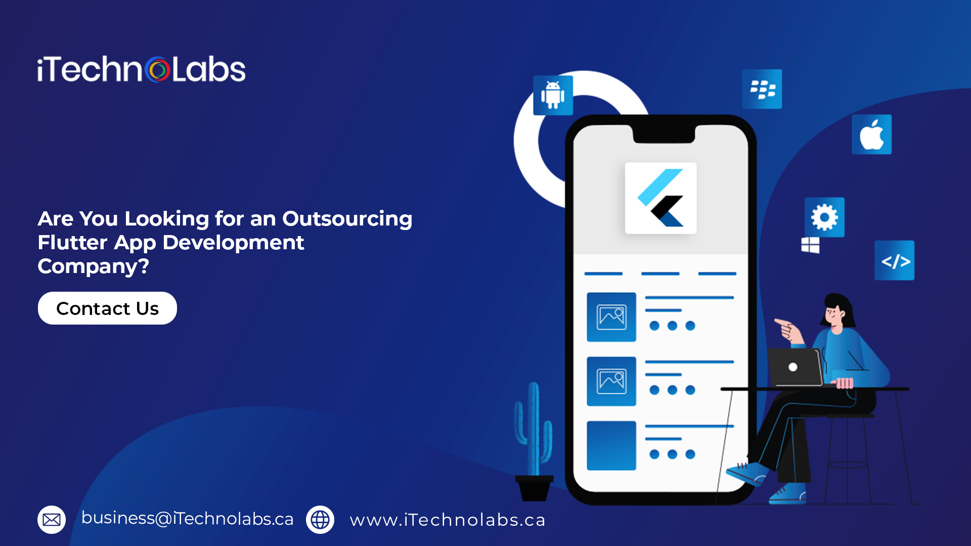 are you looking for an outsourcing flutter app development company itechnolabs