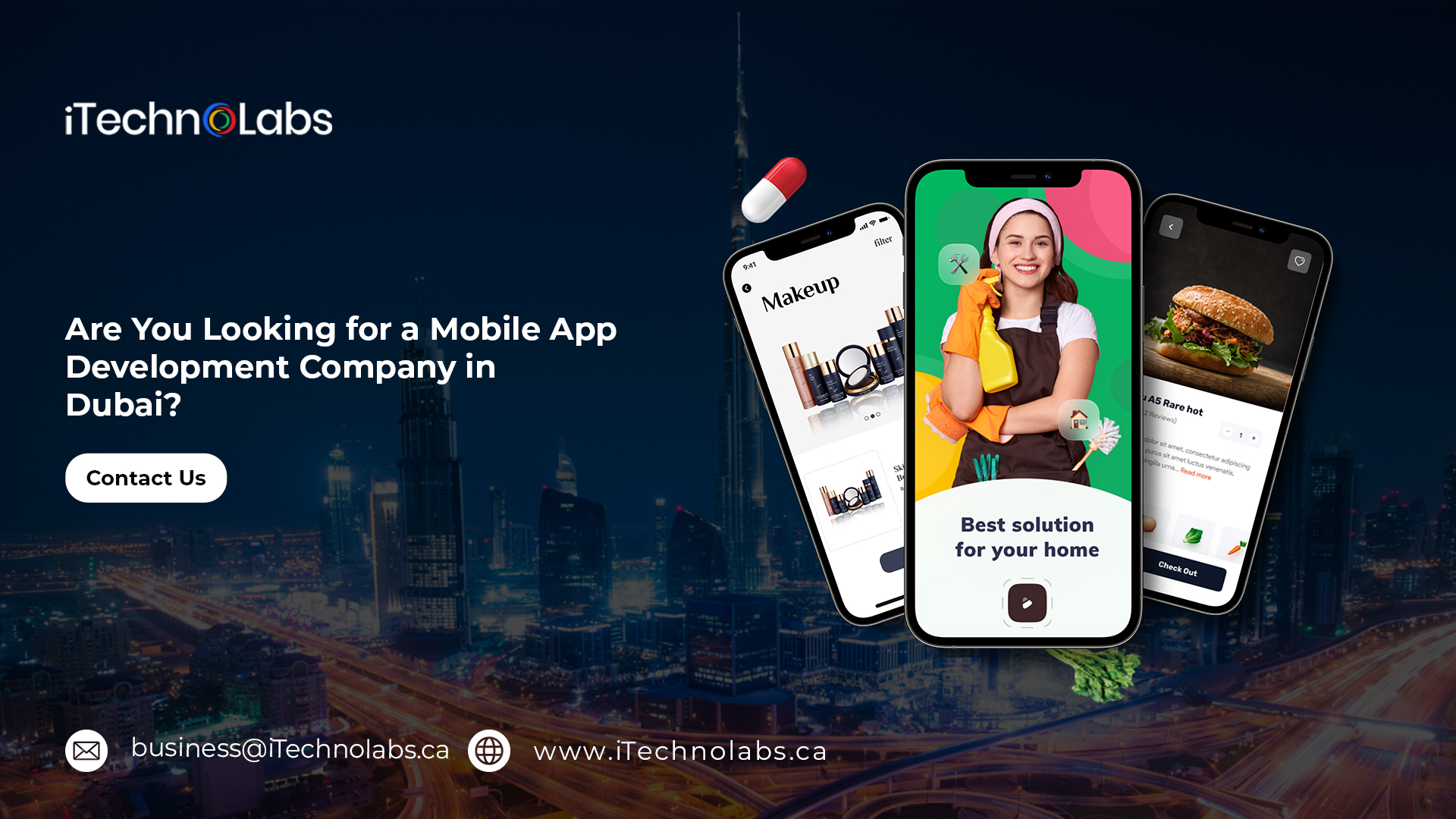 are you looking for a mobile app development company dubai itechnolabs