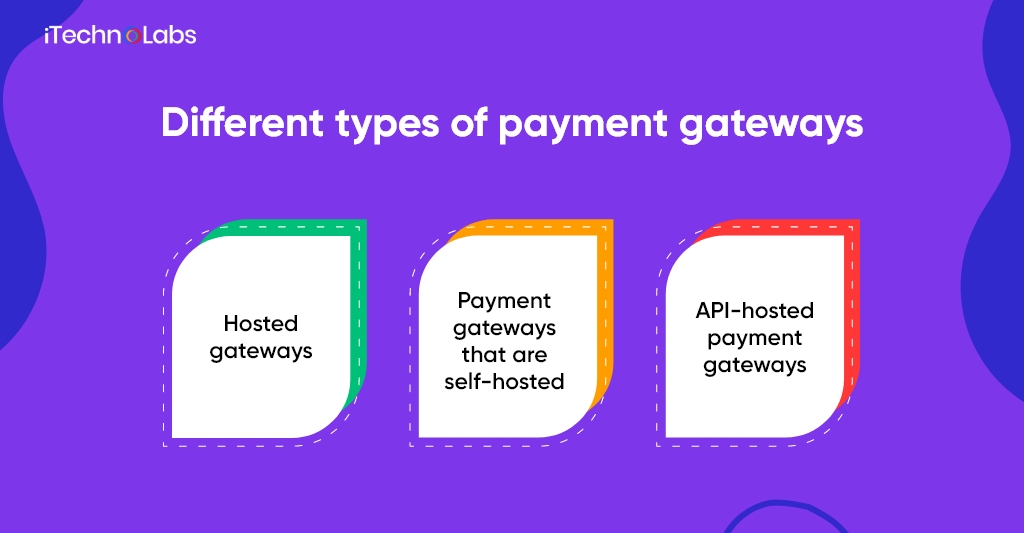 different types of payment gateways itechnolabs