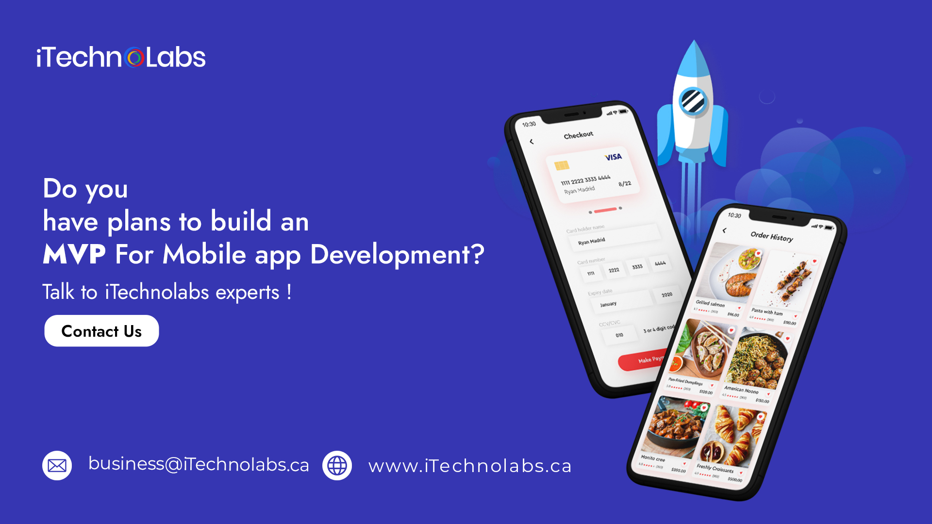 do you have plans to build an mvp for mobile app development itechnolabs