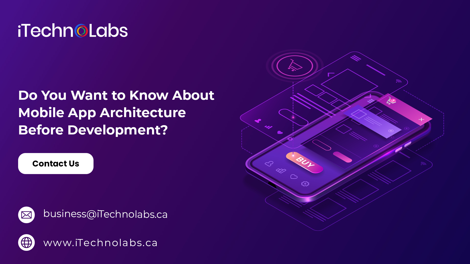 do you want to know about mobile app architecture before development itechnolabs
