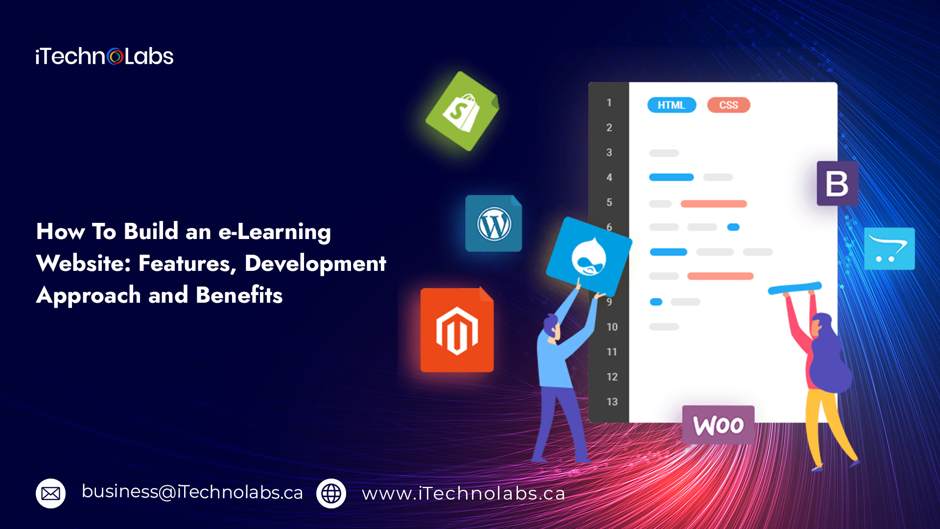 how to build an elearning website features development approach and benefits itechnolabs