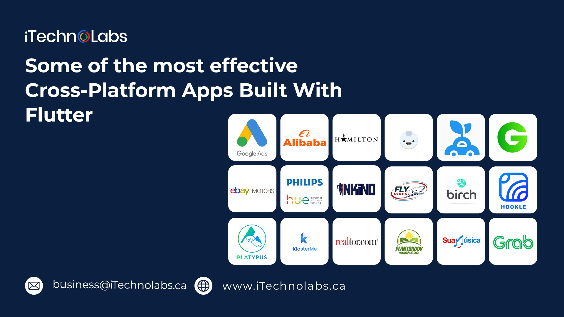 some of the most effective cross platform apps built with flutter itechnolabs