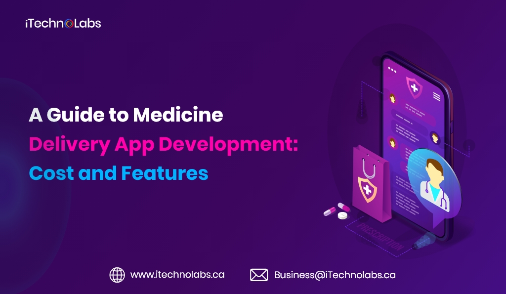 a guide to medicine delivery app development cost and features itechnolabs
