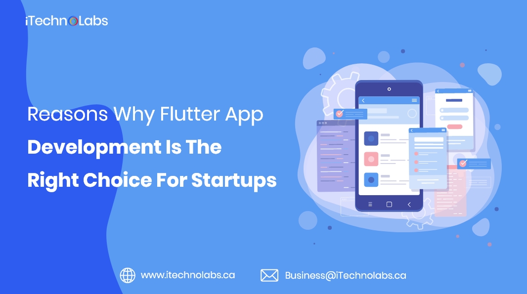 reasons why flutter app development is the right choice for startups itechnolabs