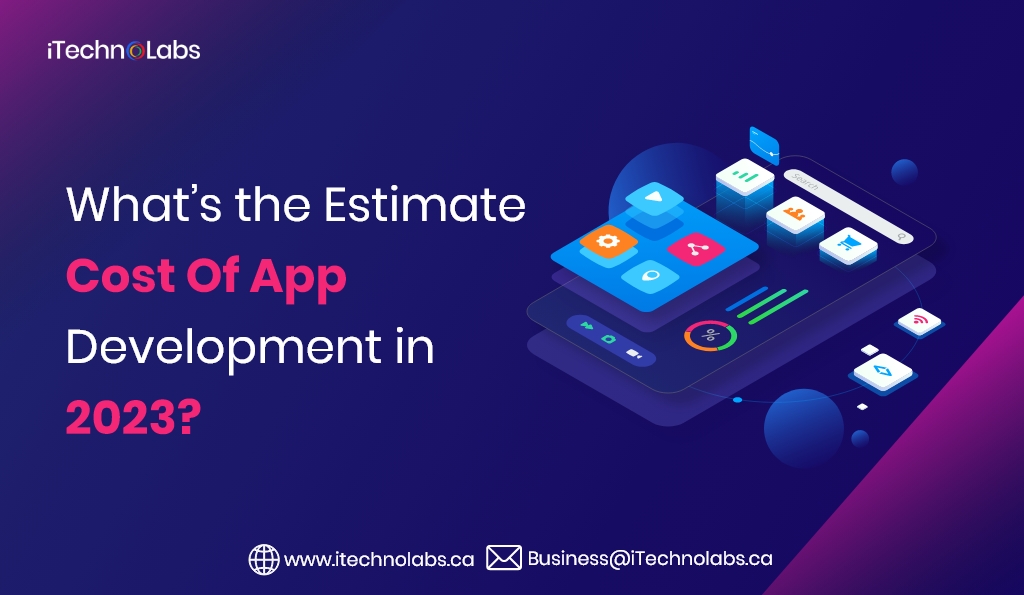 what’s the estimate cost of app development in 2023 itechnolabs