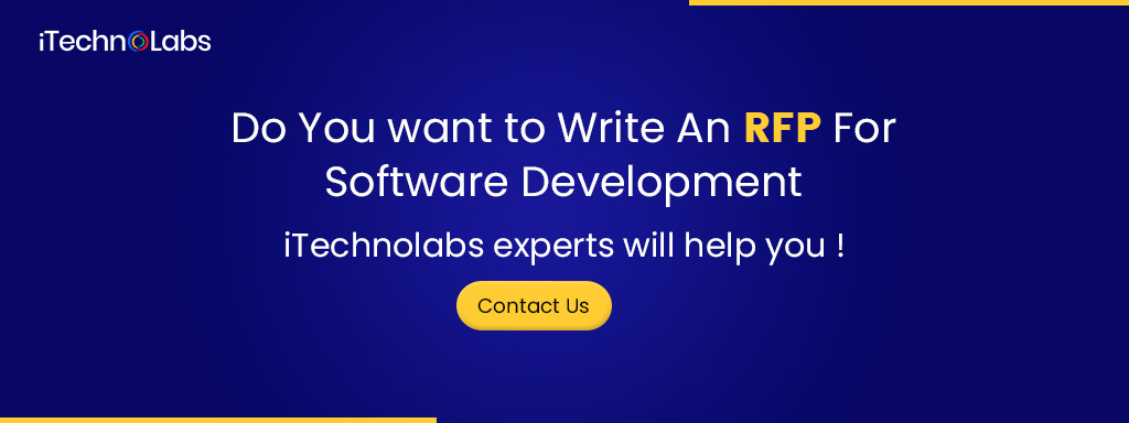 do you want to write an rfp for software development itechnolabs