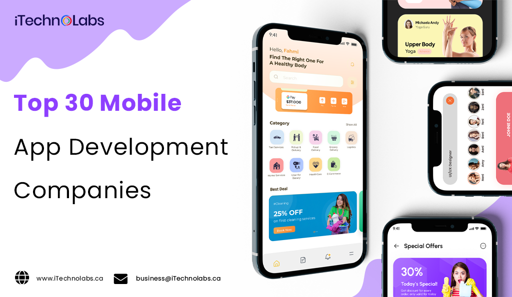 top 30 mobile app development companies itechnolabs