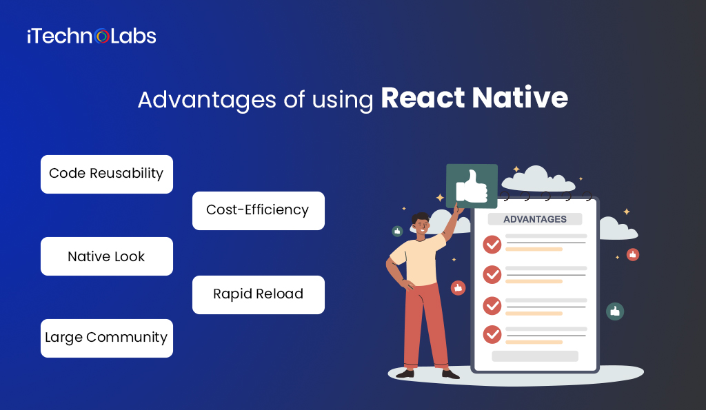 advantages of using react native itechnolabs