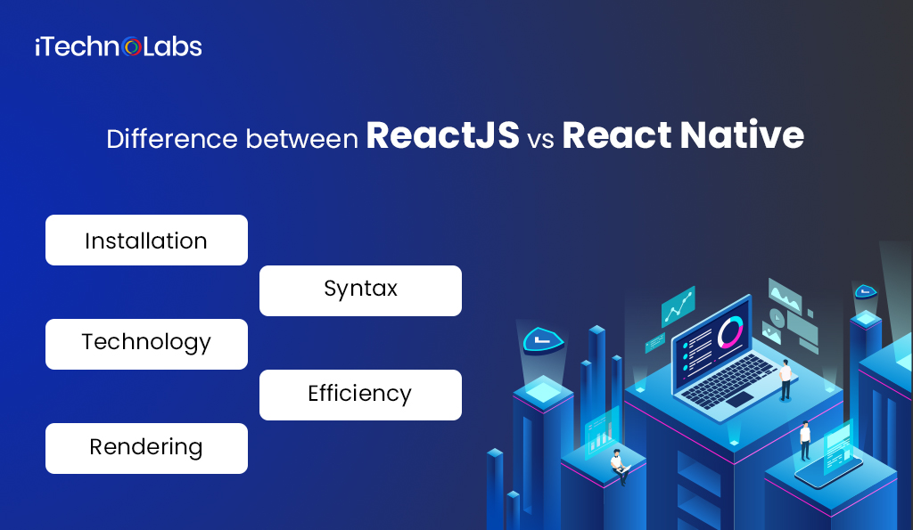 difference between reactjs vs react native itechnolabs