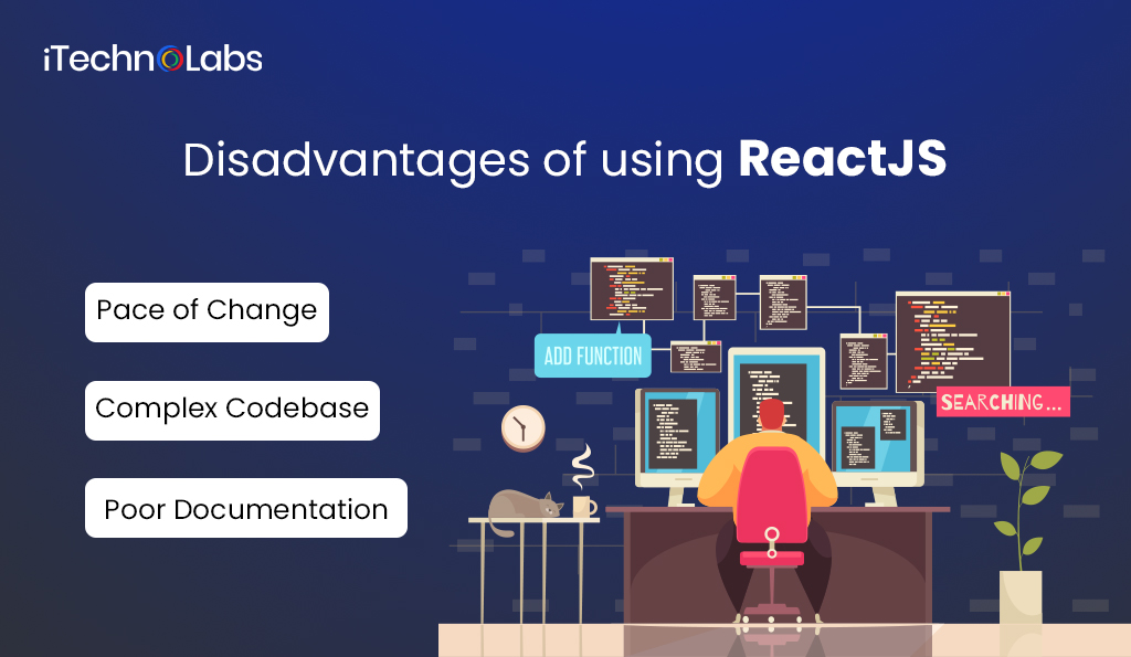 disadvantages of using reactjs itechnolabs