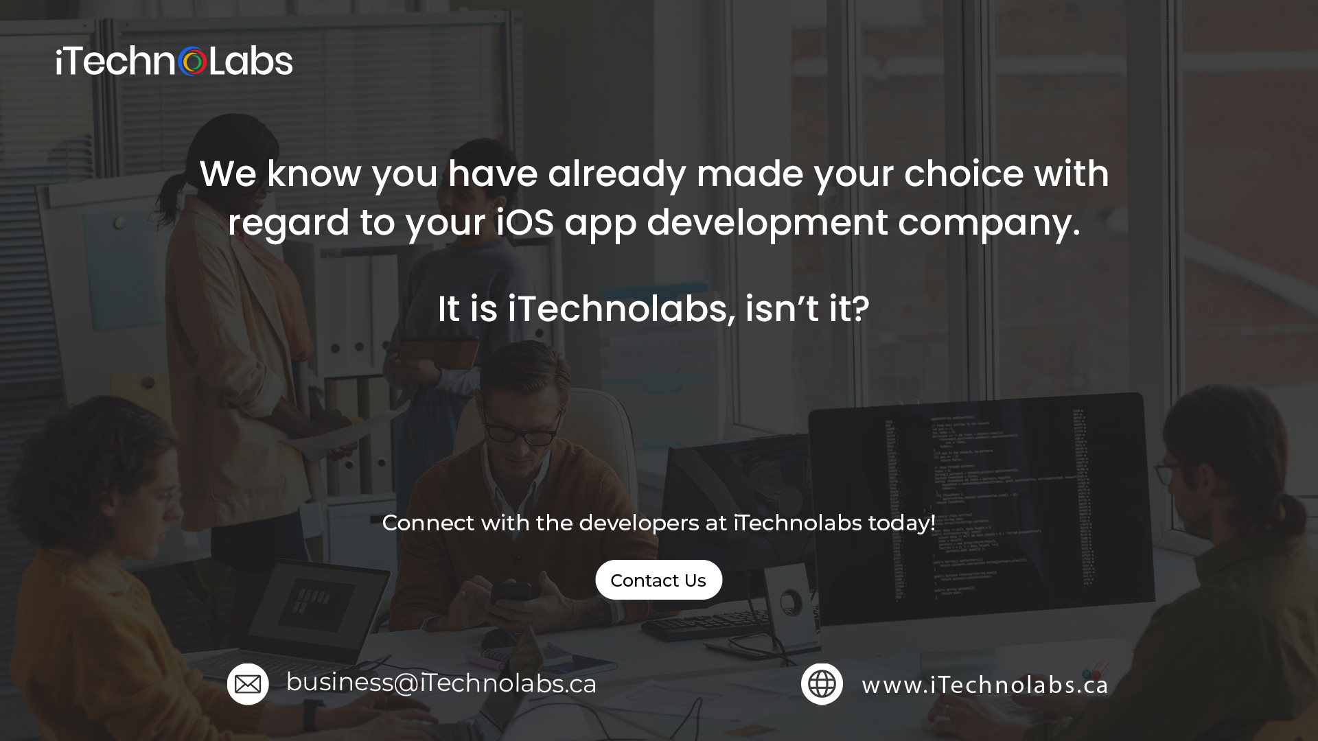 made your choice with regard to your ios app development company itechnolabs