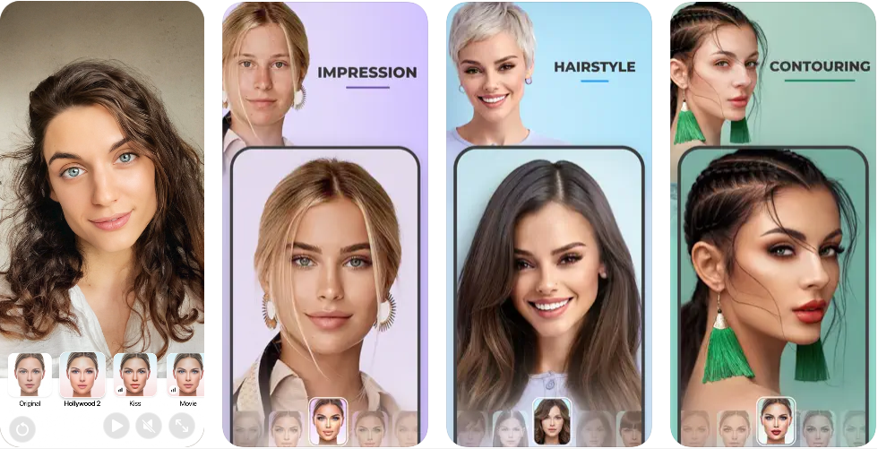 FaceApp - facial recognition app