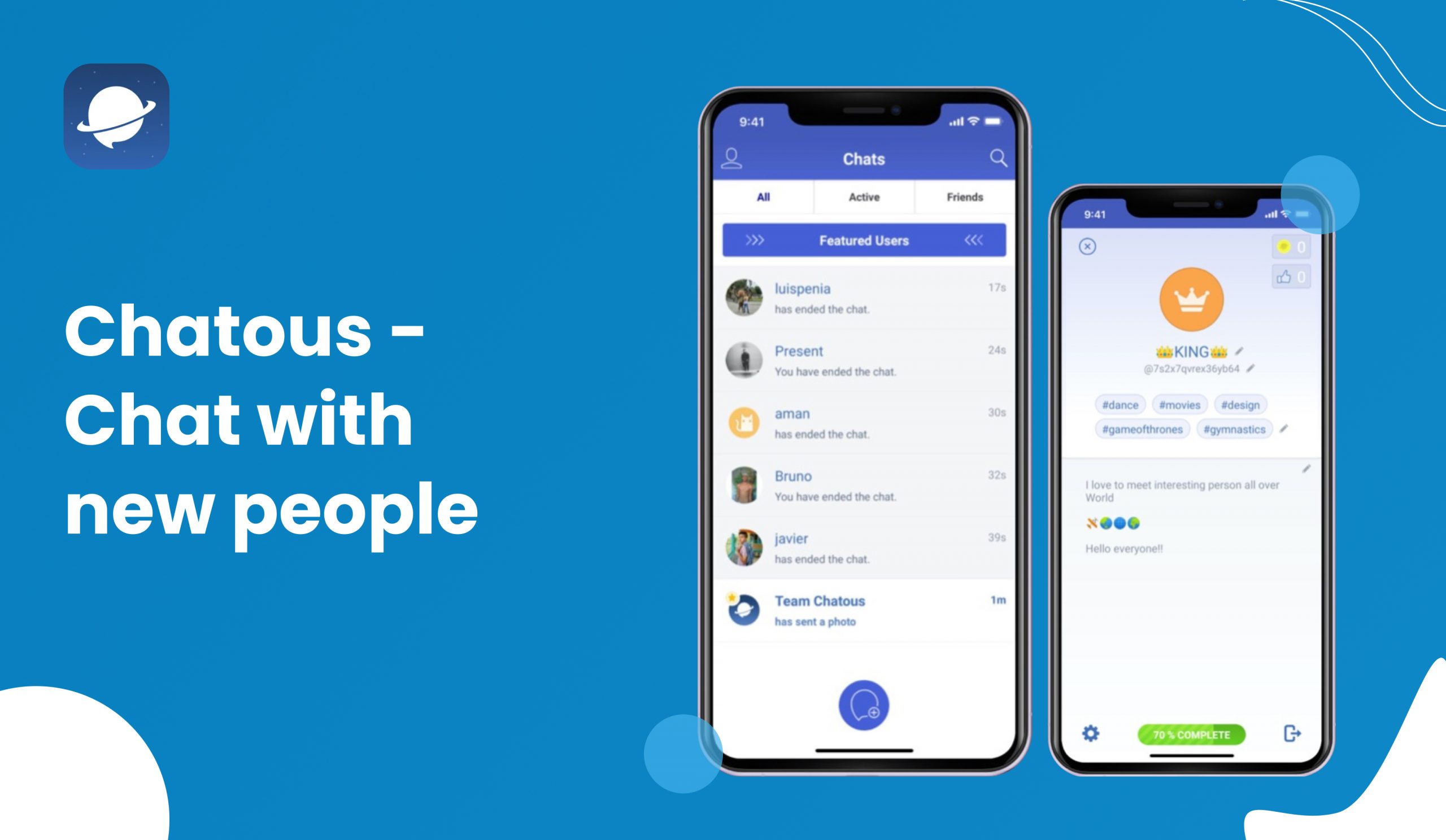 Chatous – Amazing App Like Omegle To Chat With Random People