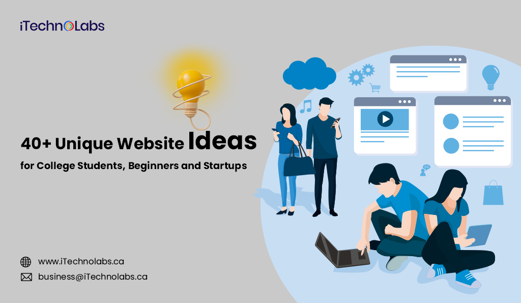 40 unique website ideas for college students beginners and startups itechnolabs