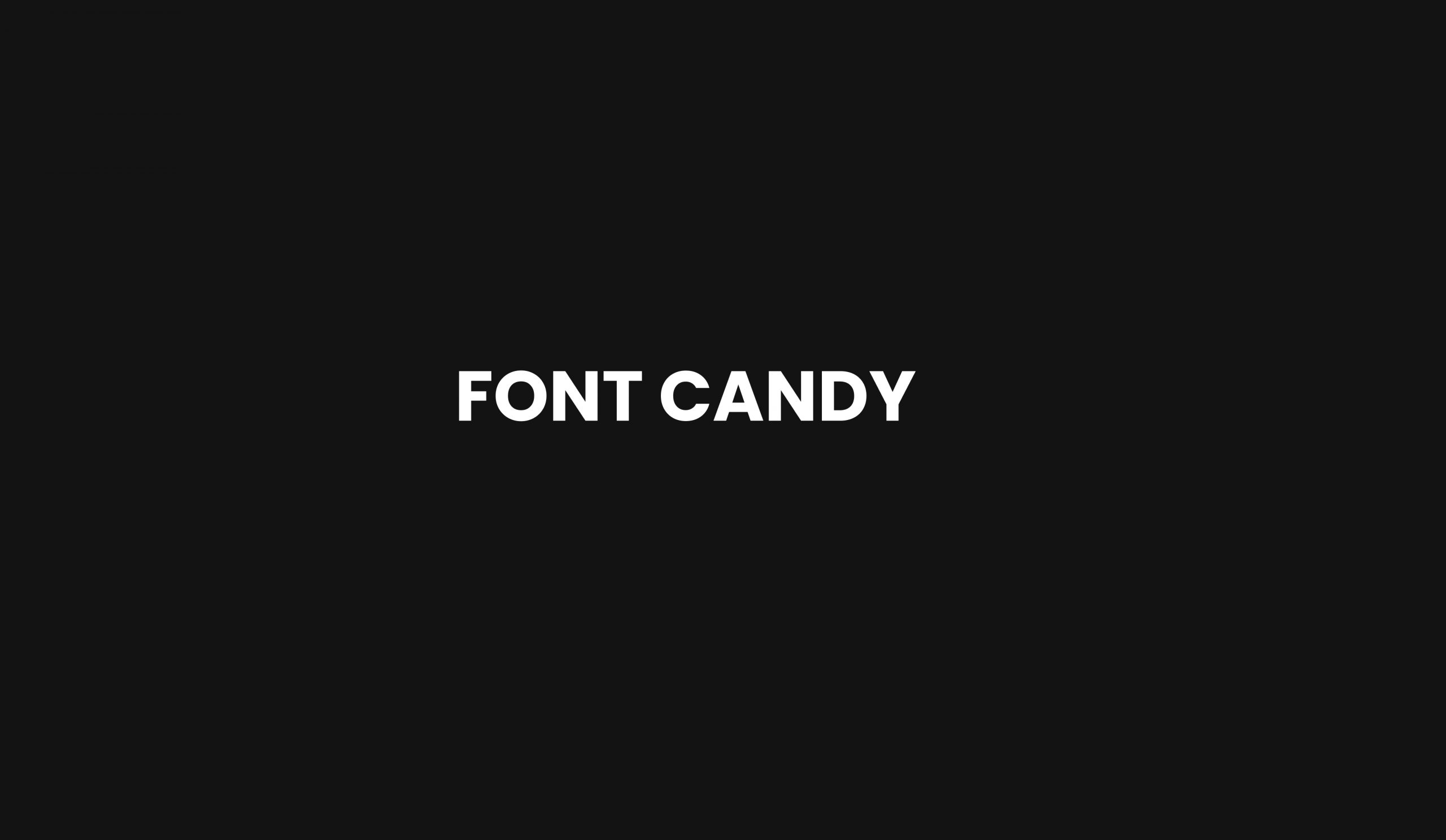 Font candy
