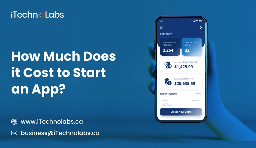 iTechnolabs-Cost To Start An App 1