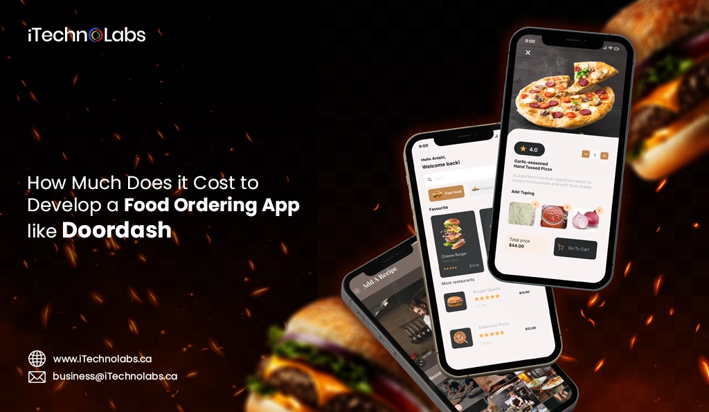 iTechnolabs-How Much Does it Cost to Develop a Food Ordering App like Doordash