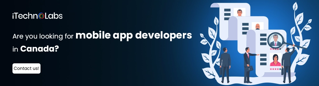 iTechnolabs-Are you looking for mobile app developers in Canada