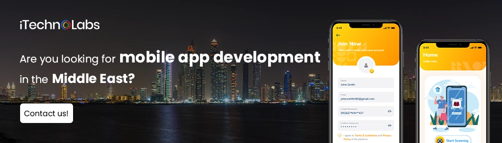 iTechnolabs-Are you looking for mobile app development in the Middle East