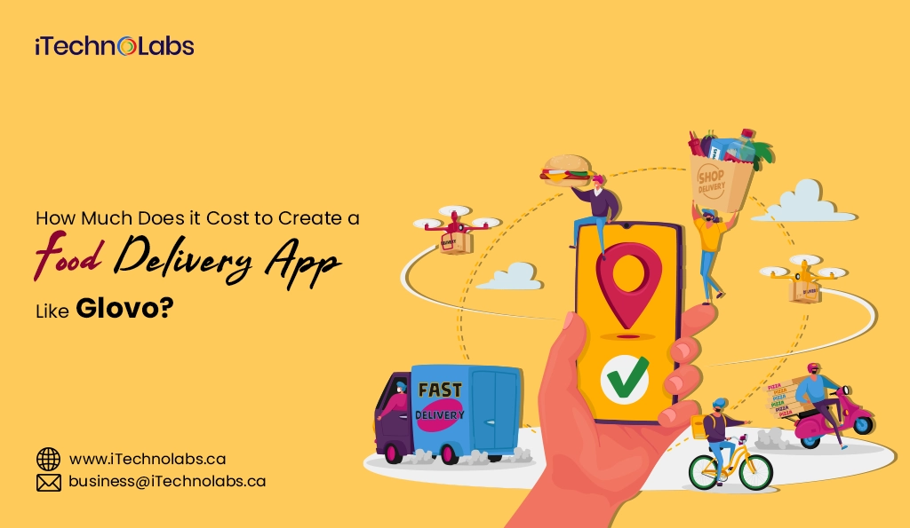 iTechnolabs-How Much Does it Cost to Create a Food Delivery App Like Glovo