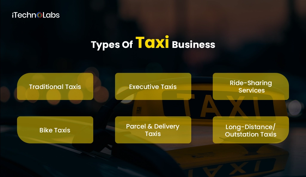 Types Of Taxi Business - iTechnolabs