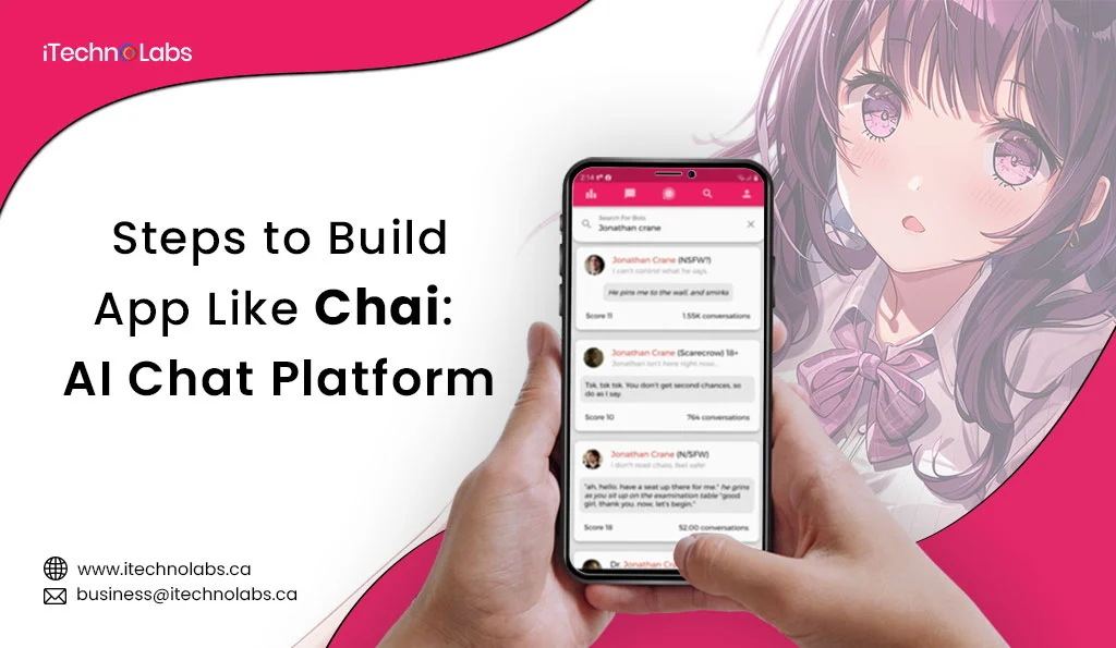 iTechnolabs-Steps-to-Build-an-App-Like-Chai-AI-Chat-Platform