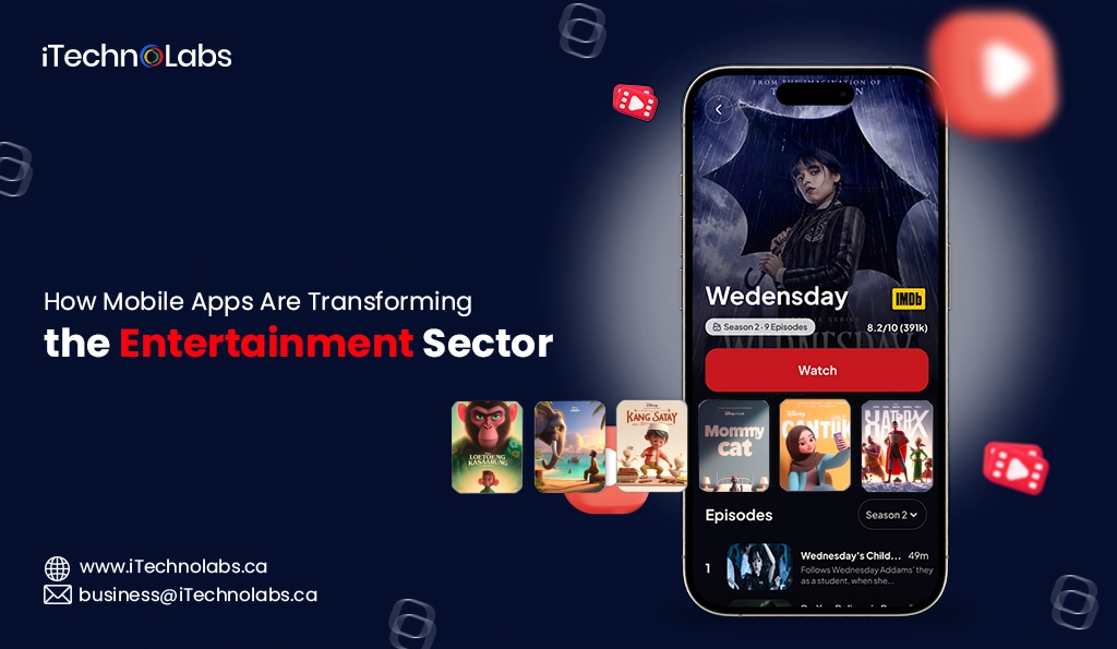 iTechnolabs-How Mobile Apps Are Transforming the Entertainment Sector