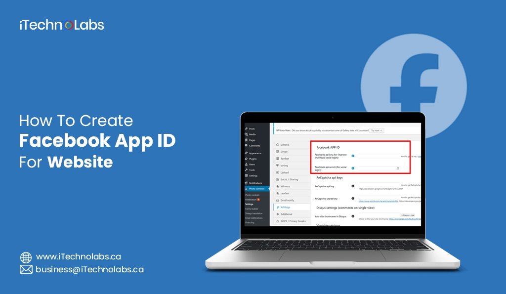 iTechnolabs-How To Create Facebook App ID For Website