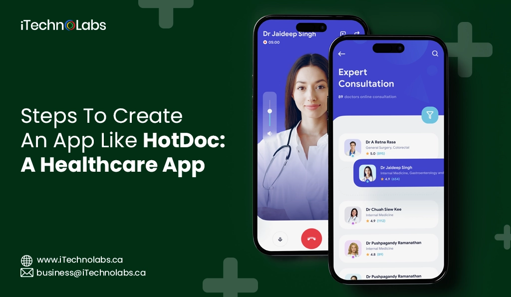 iTechnolabs-Steps To Create An App Like HotDoc A Healthcare App