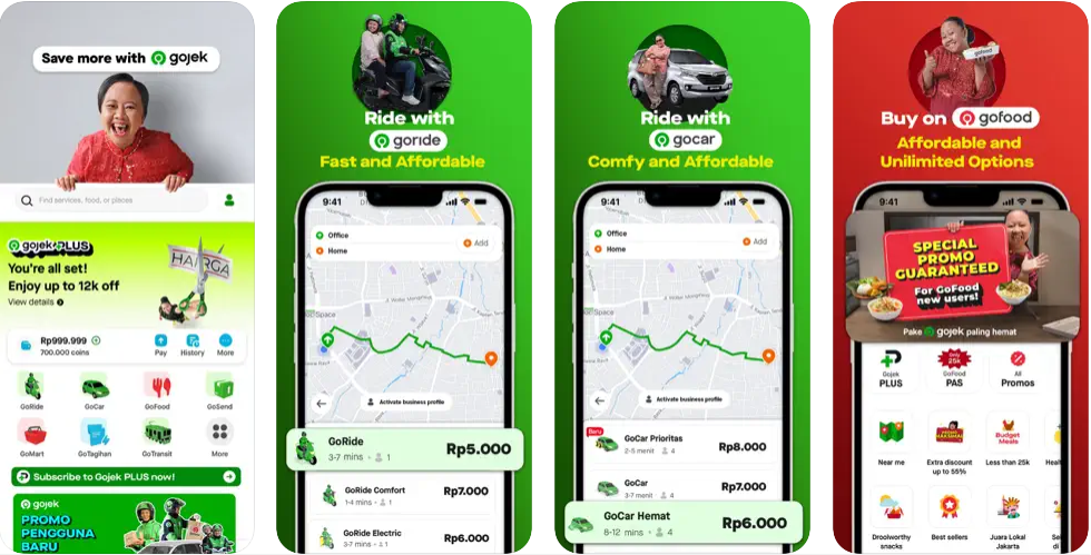 Gojek - best ride share app